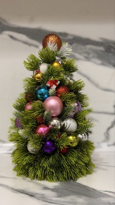 Новогодняя настольная елочка