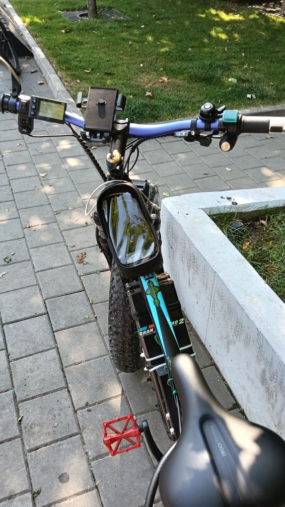 Bicicleta electrica cu 3 bateri