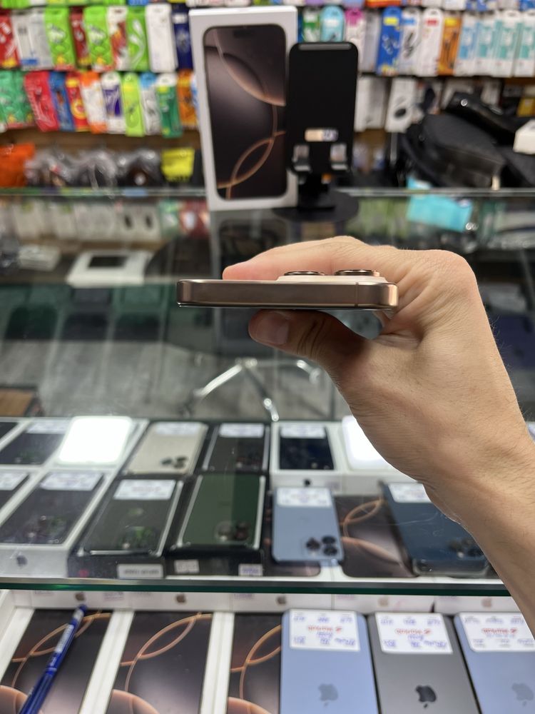 Iphone 16 Pro Max 256gb 100% desert sim - Naqd va halol nasiya savdoga