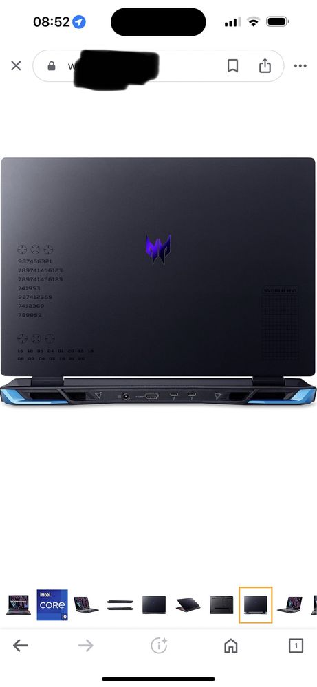 Laptop Acer PREDATOR Helios Neo 16 GAMING