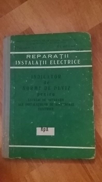 Indicator de norme deviz pt reparatii ale instalatilor de ascensoare e