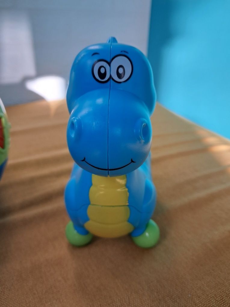 Set jucarii interactive educationale minge dinozaur