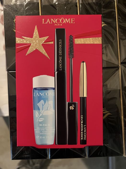 Комплект Lancome - Спирала, молив за очи + лосион Bi-Facil