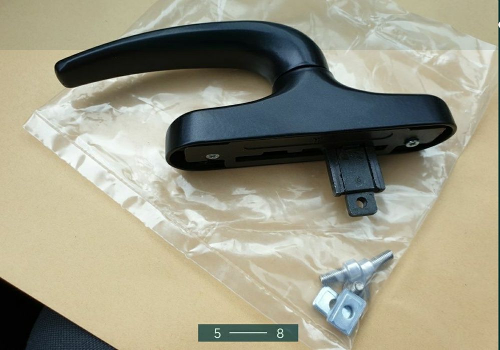 Maner geam cremon aluminiu