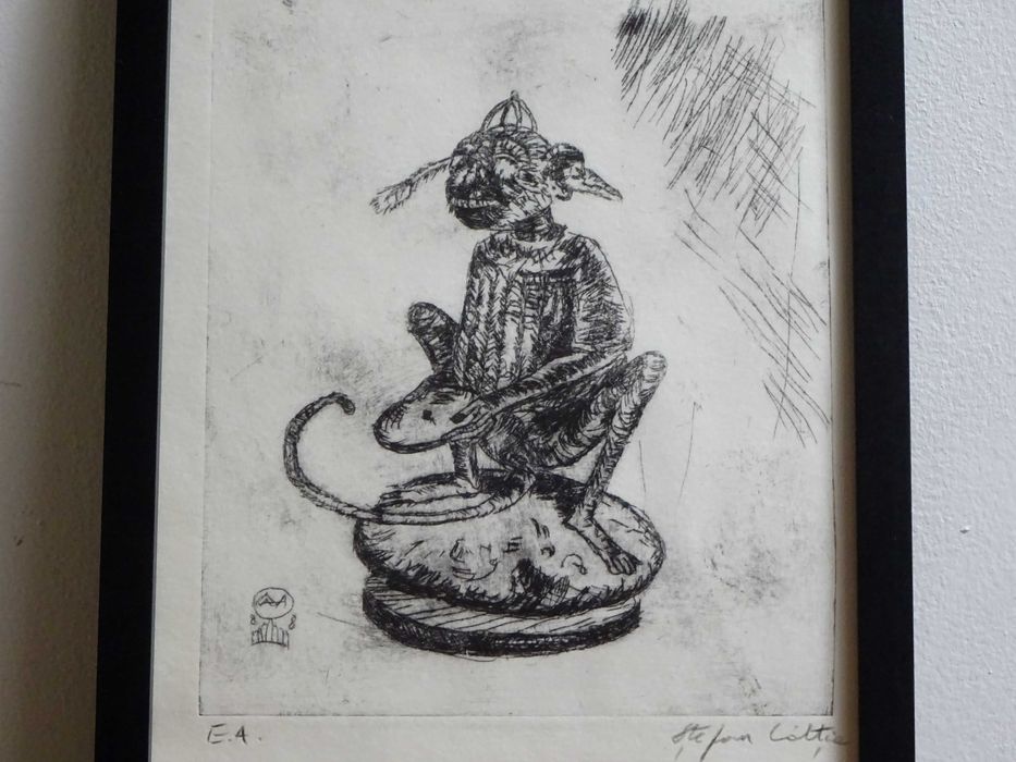 Gravura, Stefan Caltia ‘Personaj de circ’