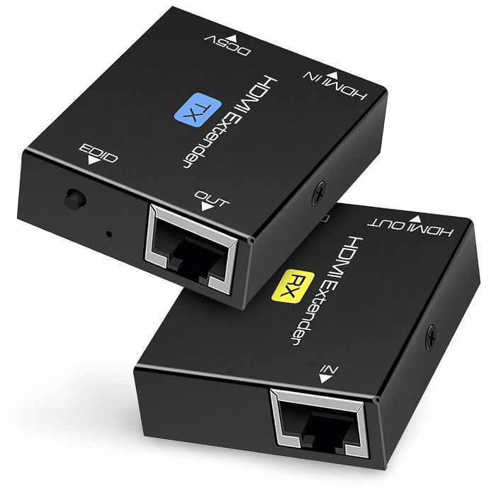 HDMI Extender Ozvavzk 60m, Ethernet Cat5e 6 7