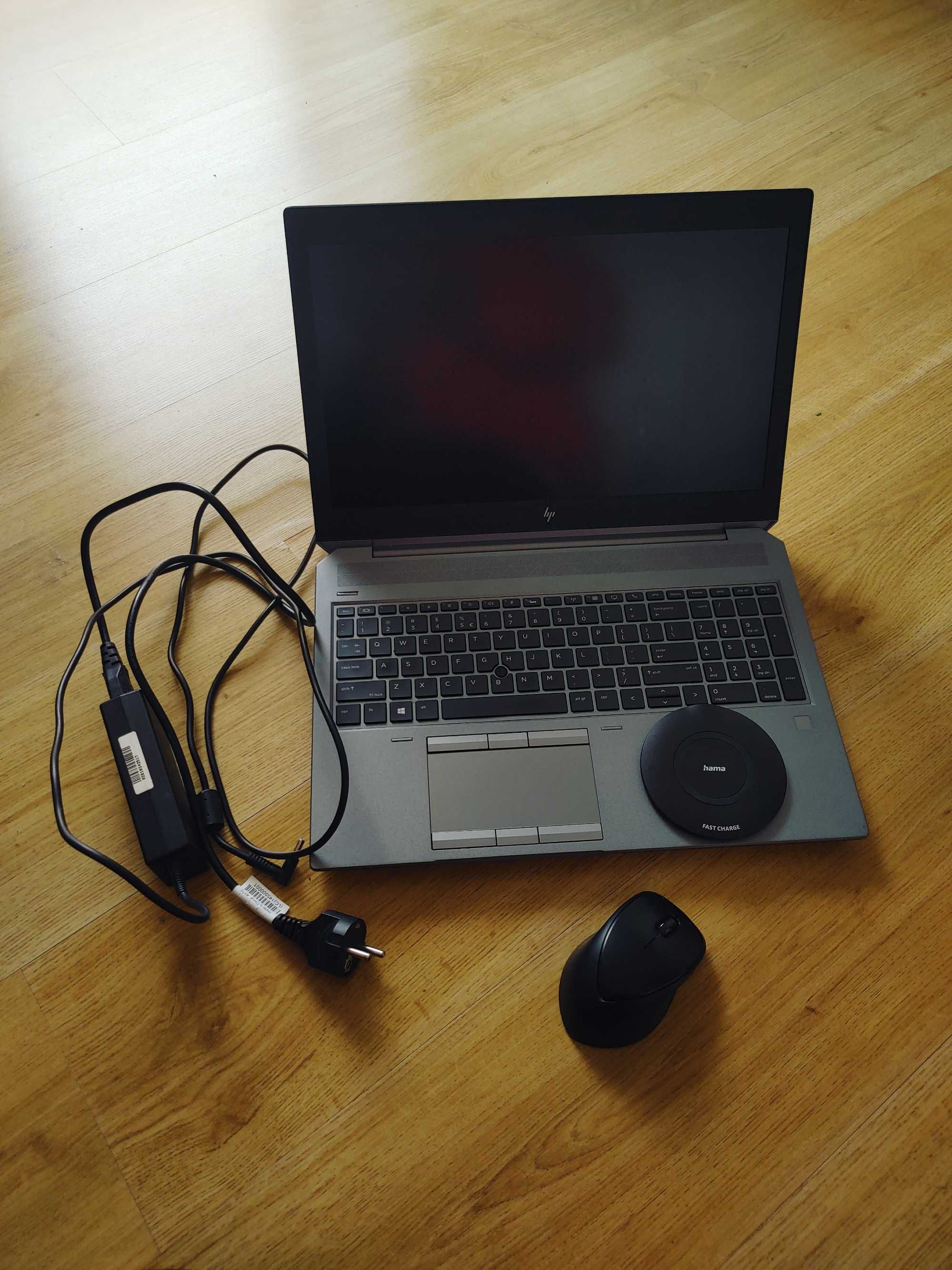 HP Zbook 15 G5 с оставаща гаранция 9 месеца+ подарък безжична мишка HP