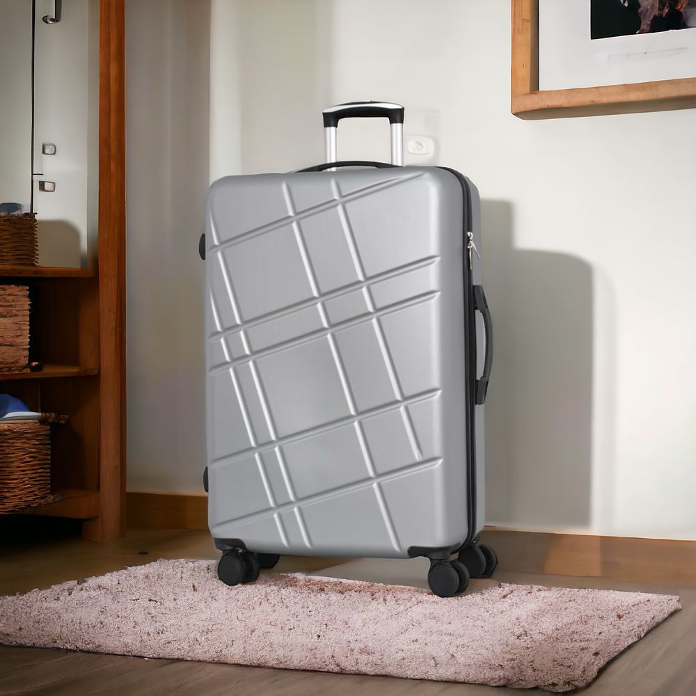 WeTravel пътнически куфар за ръчен багаж с 4ри колела 360° 77/51/26см