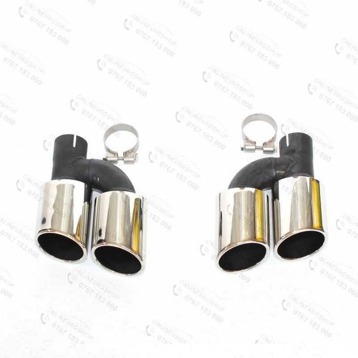 Difuzor bara spate cu tipsuri evacuare Audi A6 S6 C7 an fab. 2011-2015