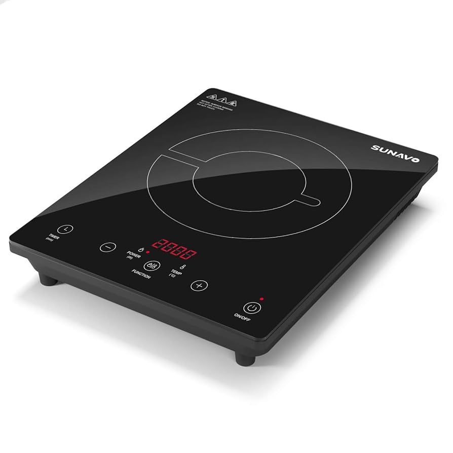 Мощен 2000W индукционен Котлон