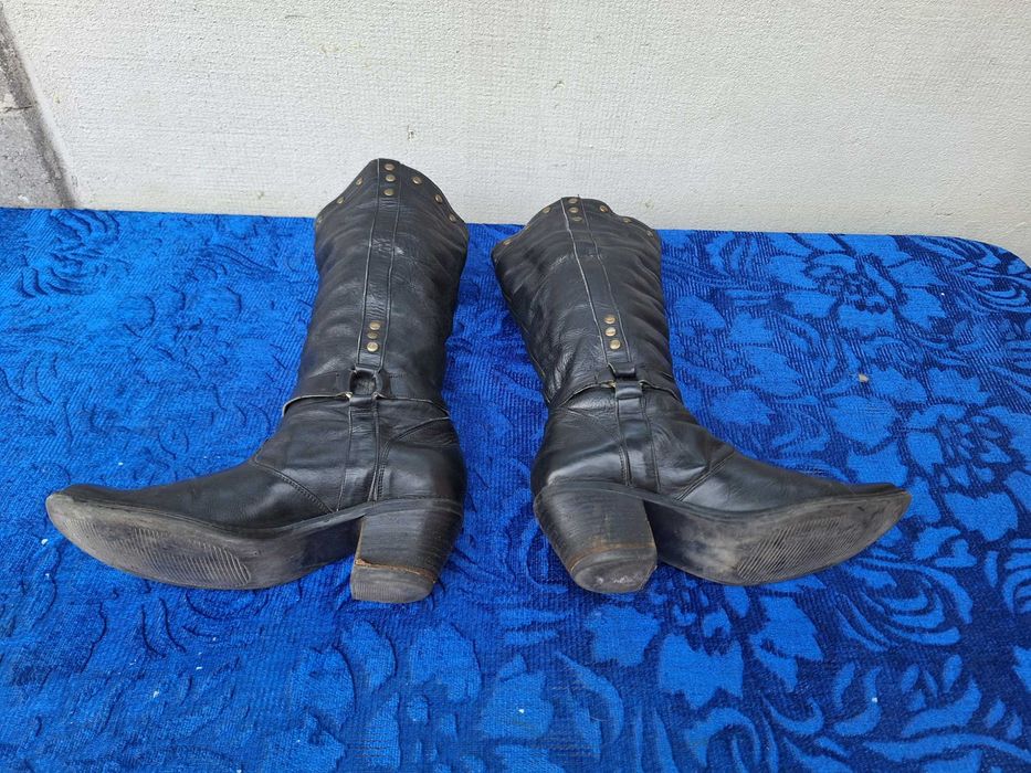 **Esco Black | cizme dama piele | mar. 38 | 24 cm