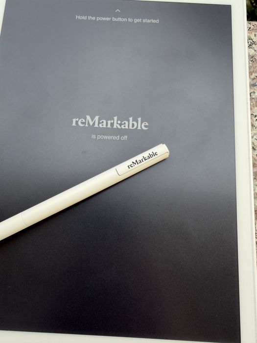 Remarkable paper tablet v1 ebook e-book reader