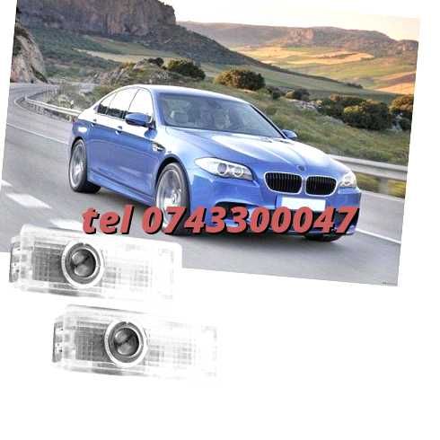 Set 2 Holograme Led Usi Portiera Logo Sigla Bmw E60 E90 F10 320 520 X