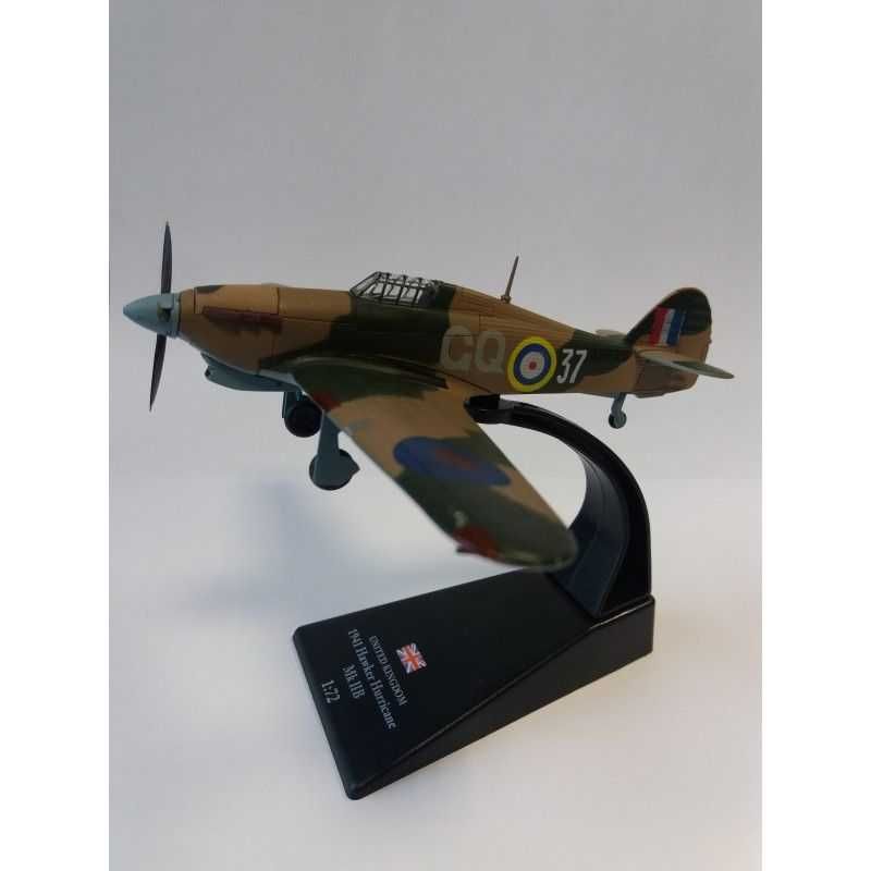 Macheta avion Supermarine Spitfire RAF UK 1940 WWII - Amercom 1/72 WW2