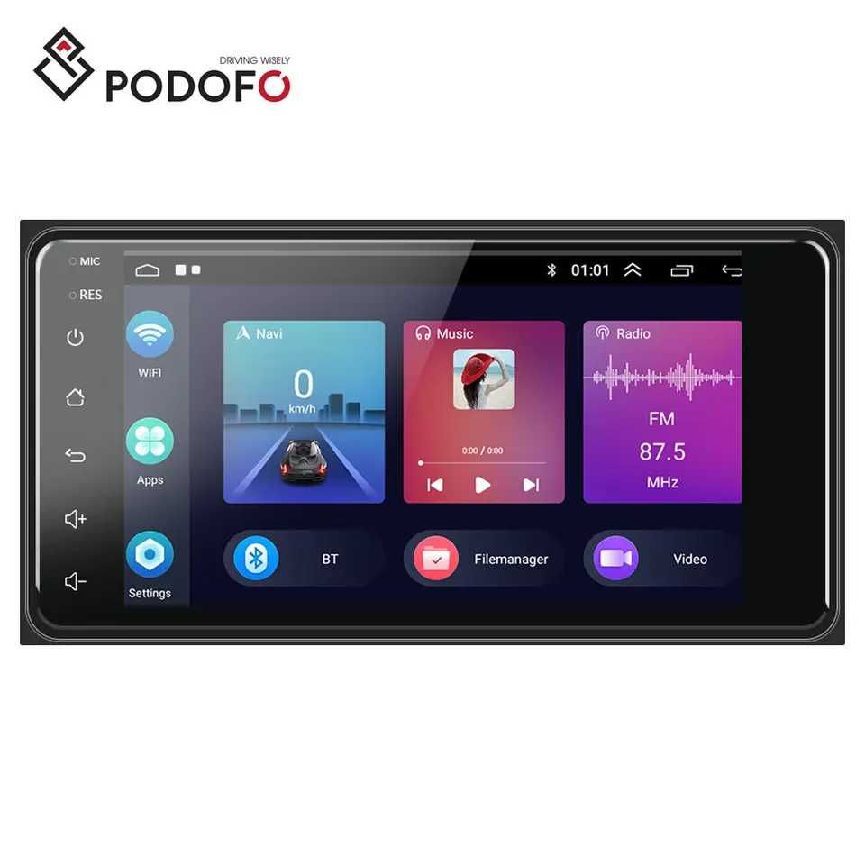 Мултимедия Toyota Corolla Verso и RAV 4 с Android Двоен дин навигация