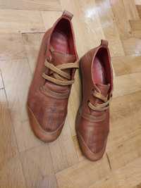 Pantofi barbatesti din piele naturala, culoare maro, 42