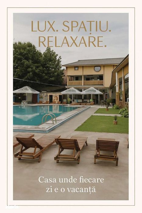 De vânzare - Proprietate cu Piscină, Teren generos si  Clădire modernă