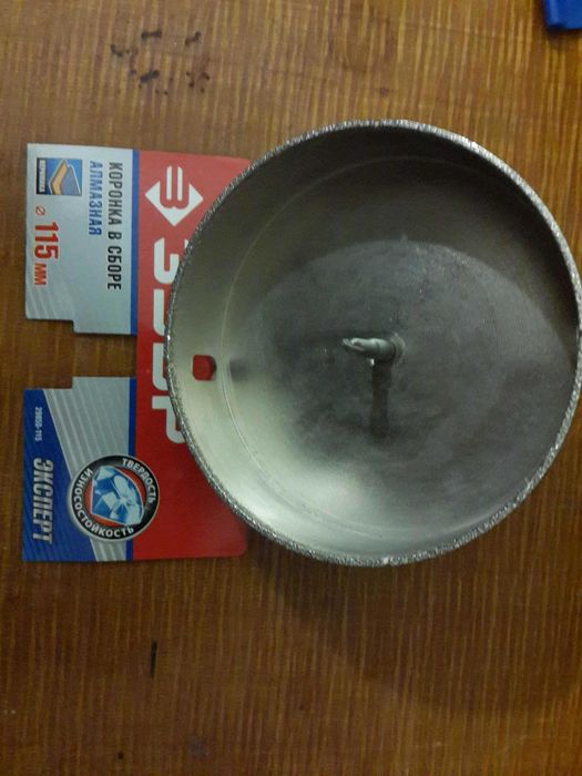 коронка алмазная в сборе 115мм