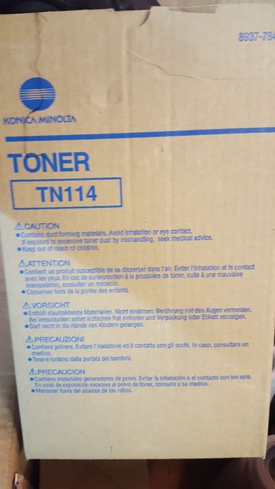 Konica Minolta  Cartus Toner negru ORIGINAL TN-114