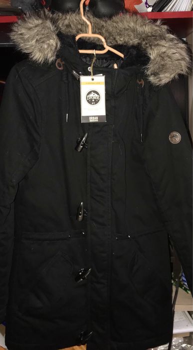 Geaca nouă, CU ETICHETĂ, model Parka,mărime XS- JVZ Explorers cu blană