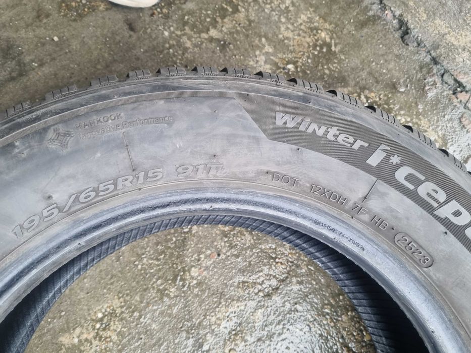 2 anvelope IARNA MS,195-65-15 an 2023 profil 7,5 mm