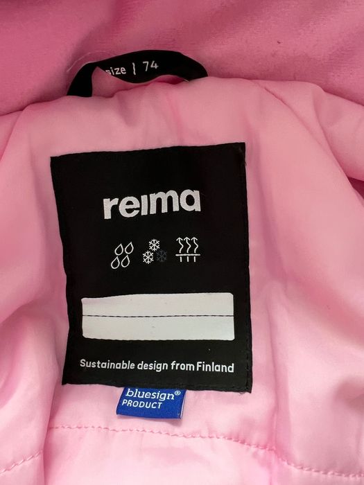 REIMA LANGNES pink, 74, ca nou, salopeta iarna