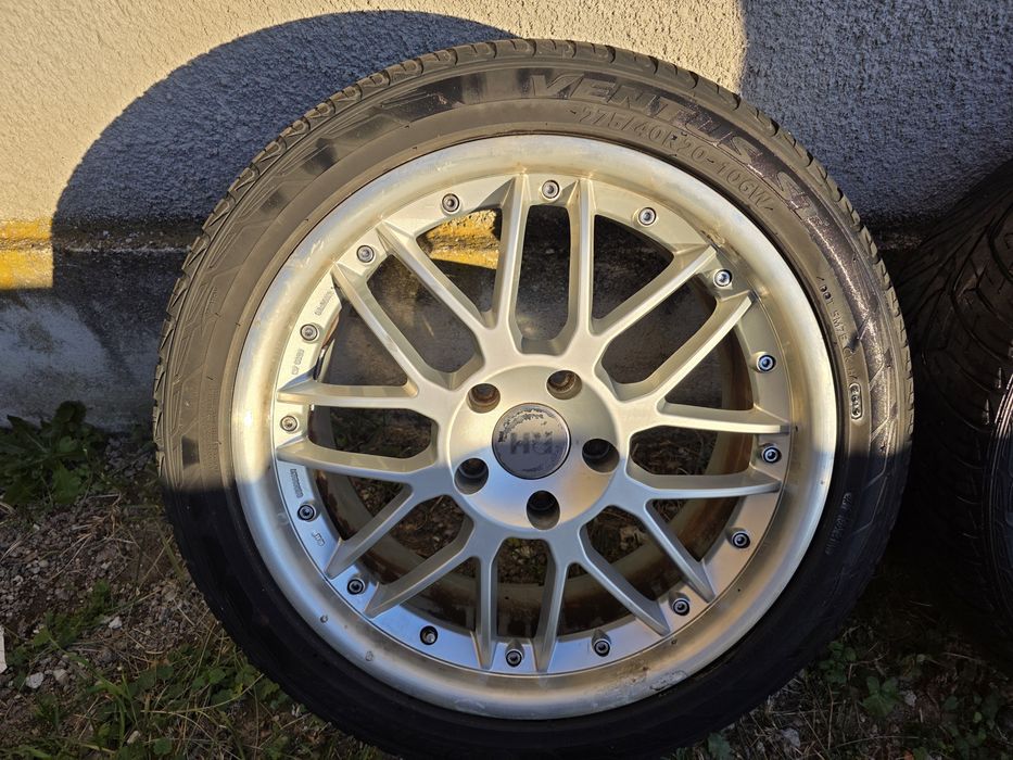 Roti pe R20" Touareg/Cayenne/Q7 cu caucicuri all season hankook