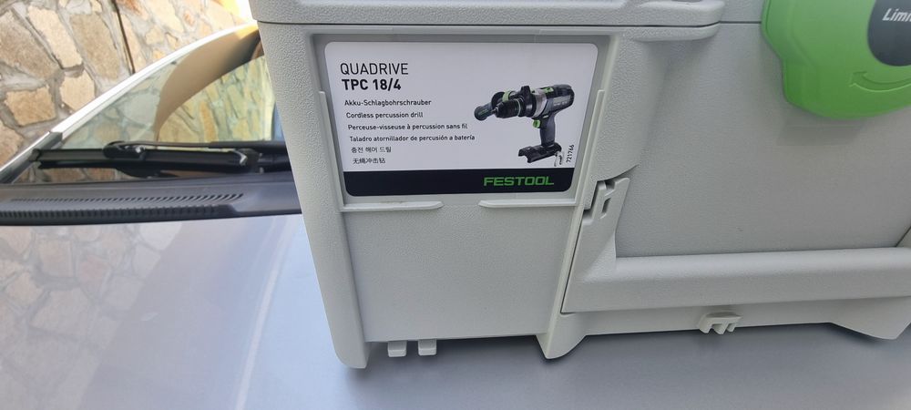 Ударен винтовърт Festool TPC 18/4 QUADRIVE