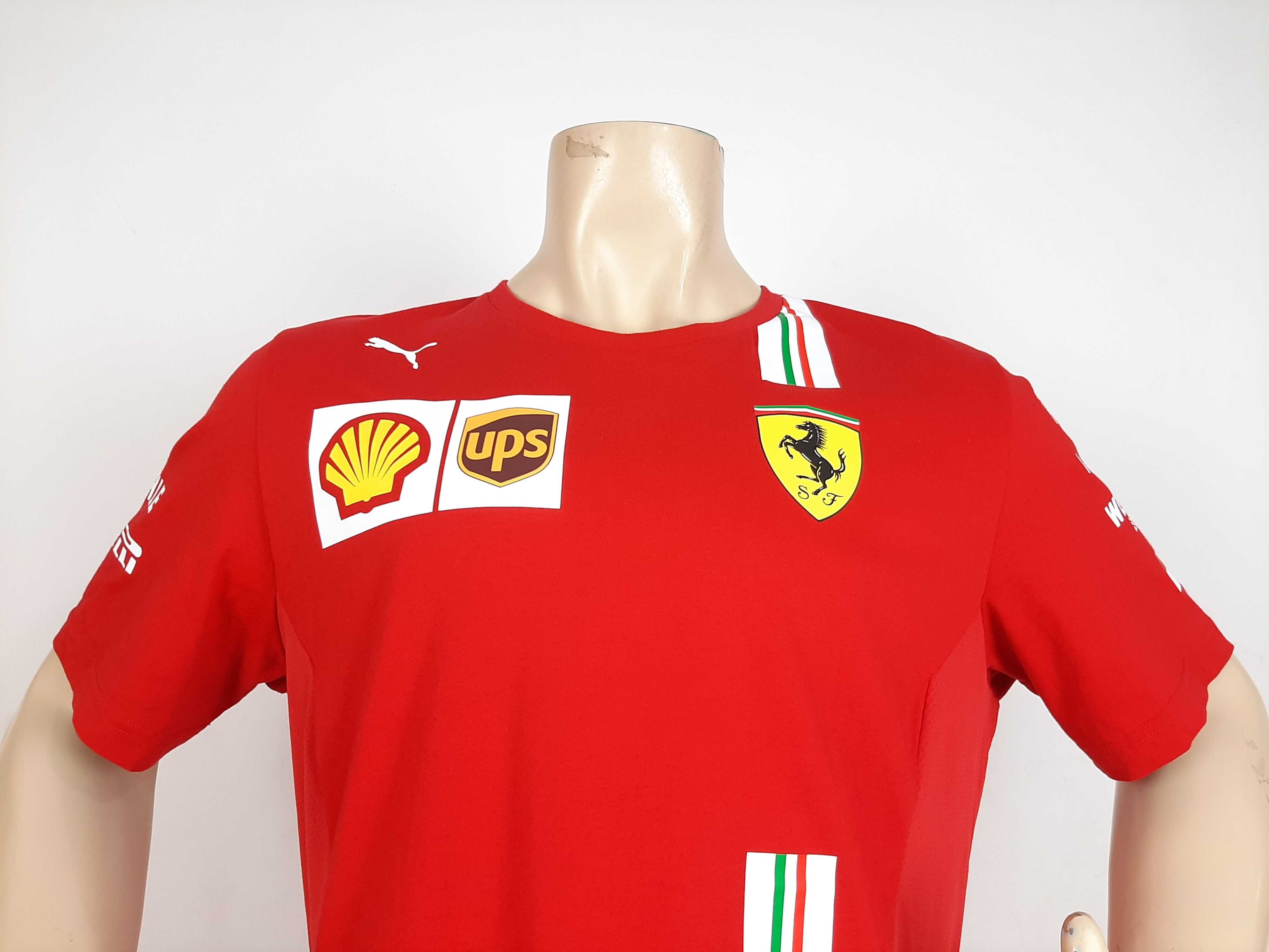 Puma Ferrari - Оригинална мъжка тениска размер XL