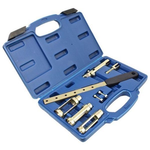 Комплект преса за пружини и клапани 8 части, за клапани 8v 16v 24v