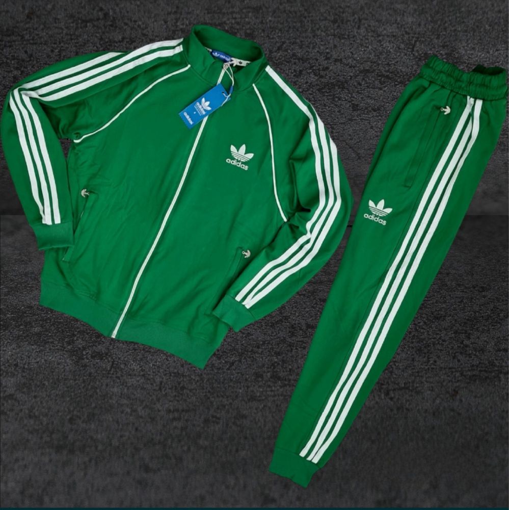 Trening Adidas | Rosu | Verde | Albastru | Negru - Siglă cusută