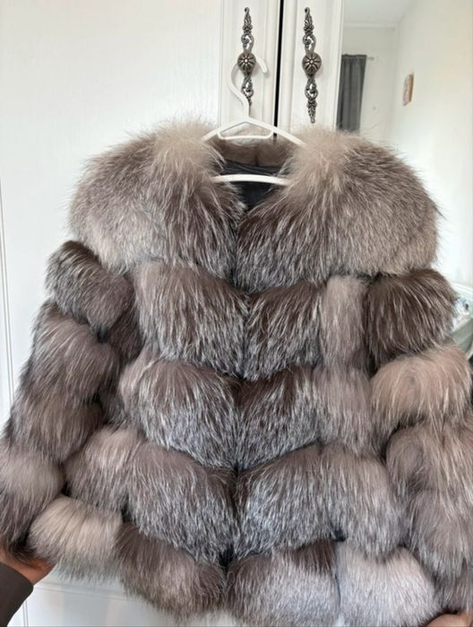 Haina de blana naturala, vulpe