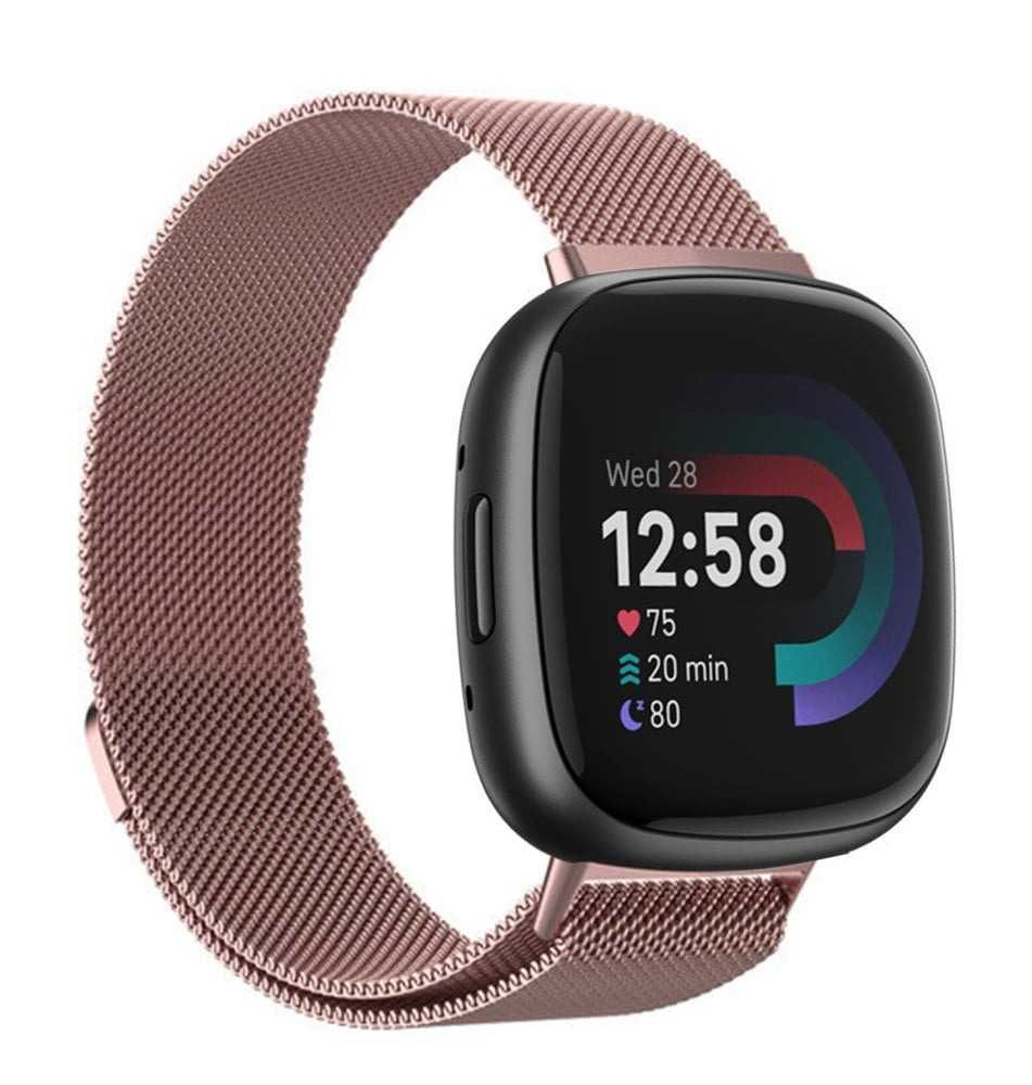 Метална магнитна верижка каишка FitBit Versa 3/4 Sense 2