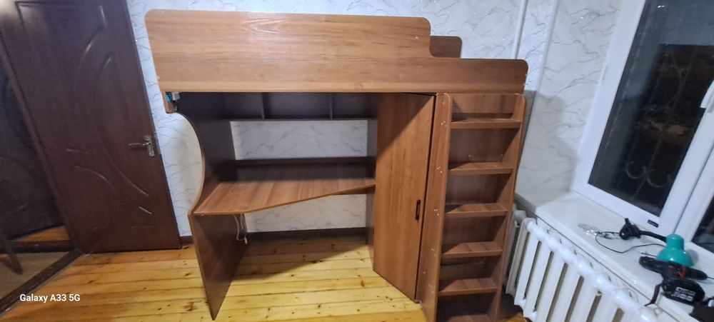 Детская 3 в 1ом -  Кровать/Шкаф/Письменный столик