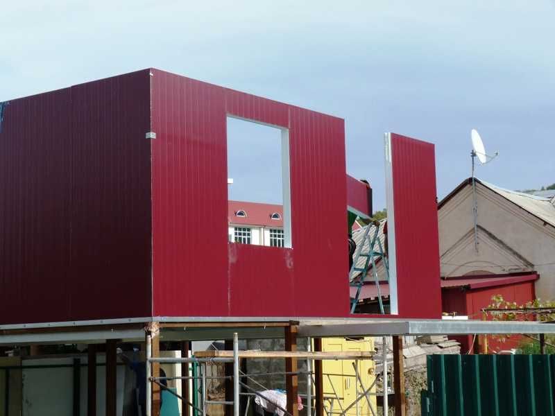 Сэндвич-панели все чаще используются при строительстве зданий