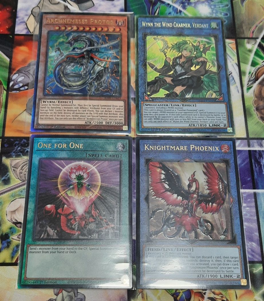 Оригинални Yu-Gi-Oh карти от различни издания !