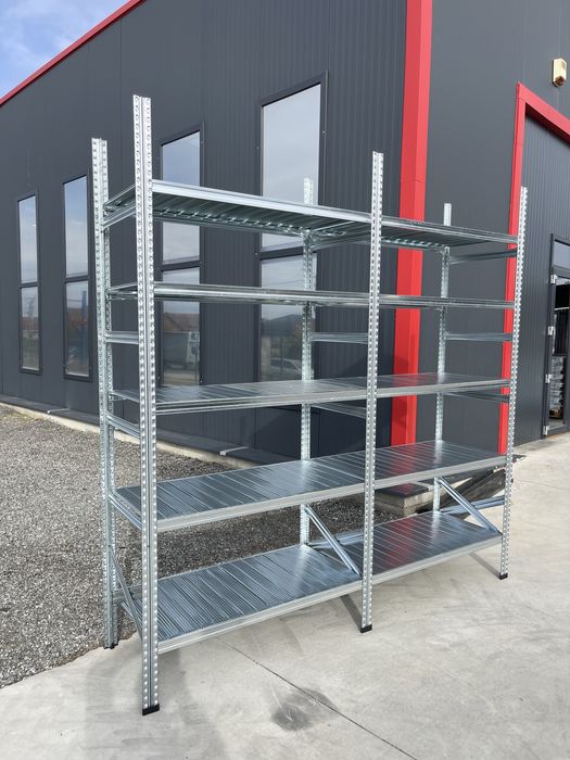Rafturi METALSISTEM super 123 zincate ,Italia ,pt garaj,beci