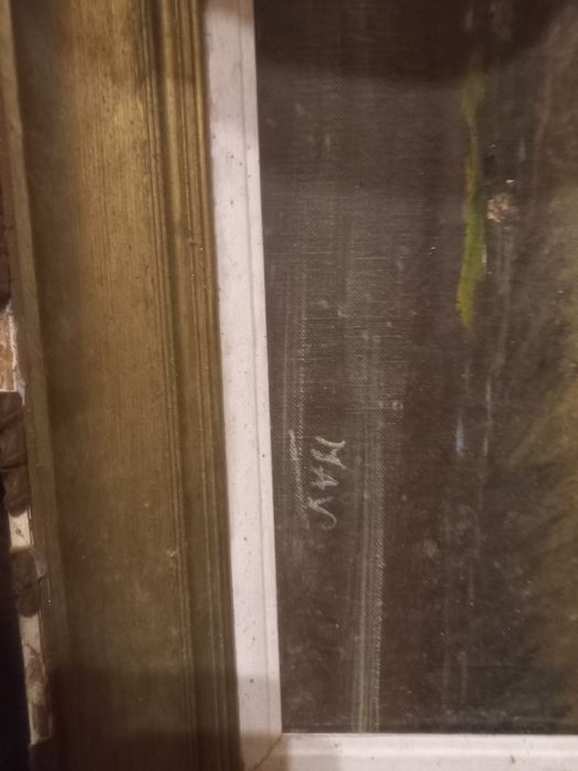 Стари картини на платно