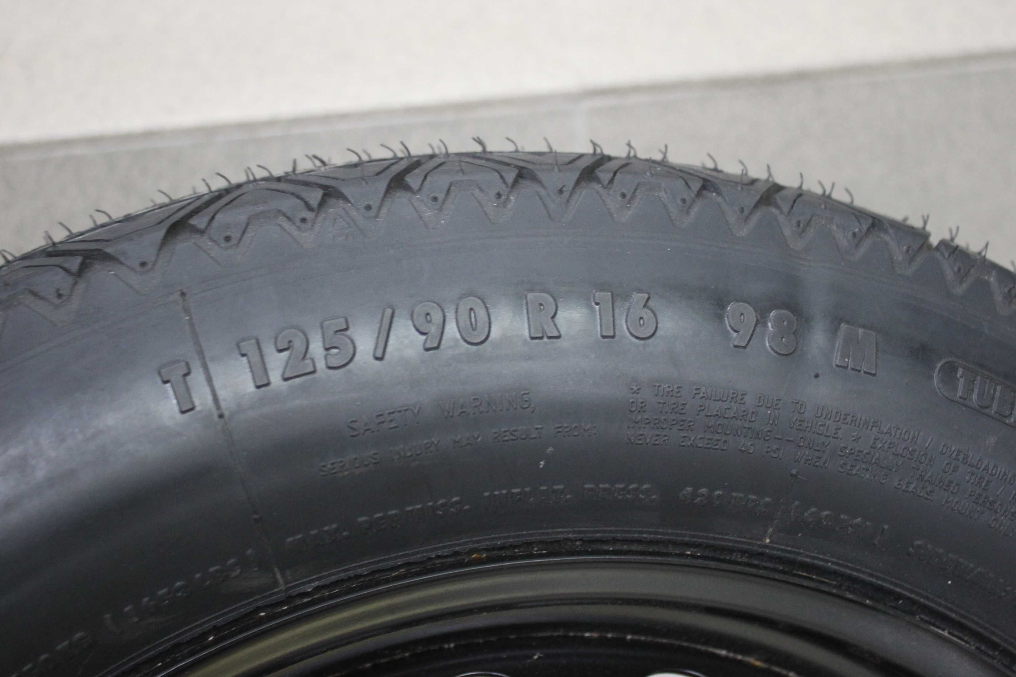 Резервна гума (патерица) 16" Mercedes C-класа W204, W209