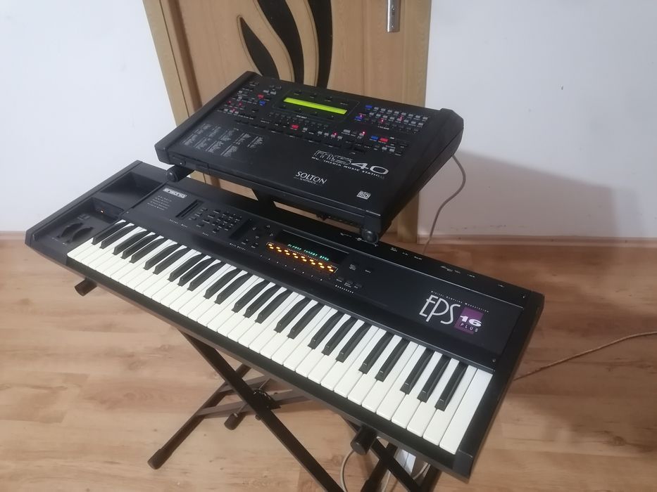 ENSONIQ EPS 16plus sampler pian+ expander / SOLTON MS40 modul orga rk