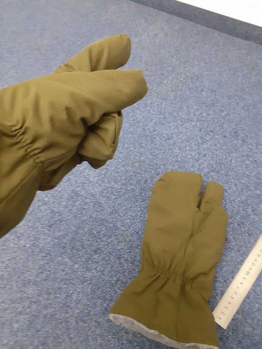 Mănuși militare germane, cu 2 degete (de la stoc)