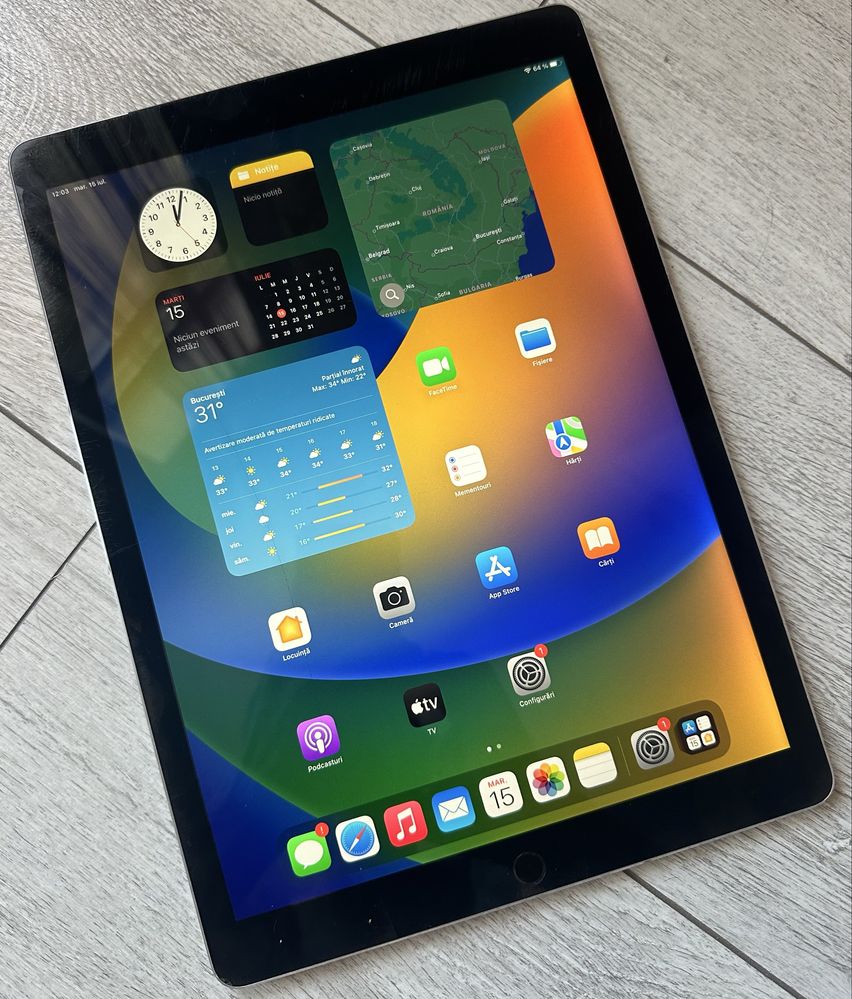 Ofertă! iPad Pro 12.9” (1st Gen) - 128 GB - Wi-Fi + Cellular!