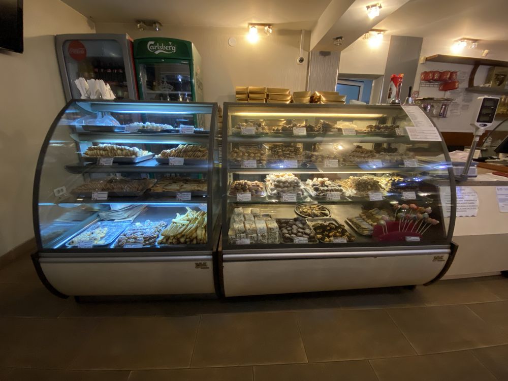 Vand linie vitrine Top-K vitrina rece si vitrina calda