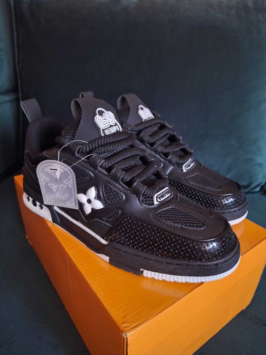 Papuci Louis Vuitton Skate 43, negrii - Cadoul Ideal, Urgent