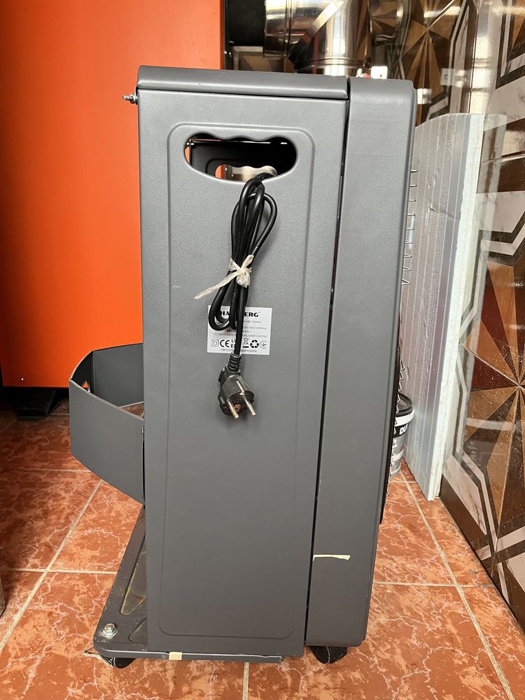 Soba gaz GPL si electrica Hausberg HB-1022NG,negru