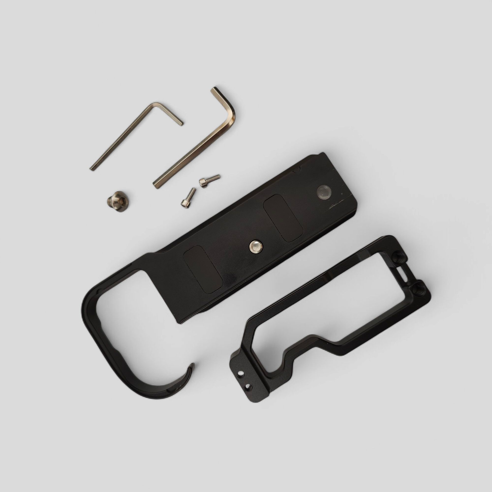 Nikon Z8 - Cadru metalic ajustabil L-bracket, grip metalic - negru