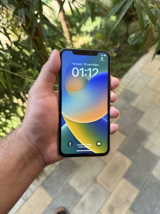 Iphone x ayfon x 64gb oq sotiladi holati ideal aybi yo face ishlidi