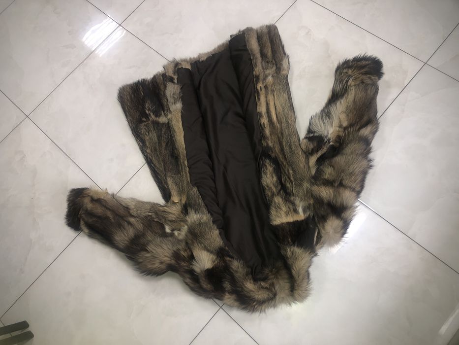 Дамско палто естествен косъм