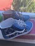 Tenisi VANS piele bleu