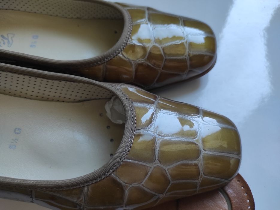 Pantofi piele lacuita dama